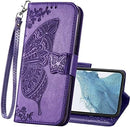Samsung Galaxy S24 Plus Women Flip Folio PU Leather Protective Case