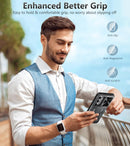 Samsung - Galaxy S24 Protective Phone Cover Kickstand & Slide Rugged Phone case