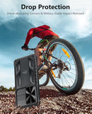 Samsung - Galaxy S24 Protective Phone Cover Kickstand & Slide Rugged Phone case