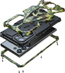 Samsung Galaxy S24 Ultra Case Metal Hard Armor Phone Case