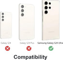 Samsung Galaxy S24 Ultra Case Metal Hard Armor Phone Case