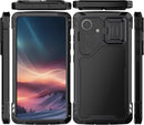 Samsung Galaxy S24 Ultra Metal Case Camera Cover Stand Protector Protective Case
