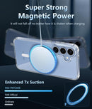 Samsung Galaxy S25 - Plus Military Grade Drop Protection Transparent Cases