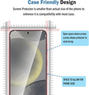Samsung Galaxy S25 Screen Protector Full Coverage 9H Tempered Glass