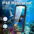 Samsung Galaxy S25 Waterproof Clear Shockproof Snowproof Dustproof Case