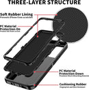 Samsung Galaxy S25/S24 Shockproof 3 - Layer Protection Cover Case