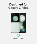 Samsung Galaxy Z Flip 5 Case Ring Wireless Charging Anti - Scratch Shockproof Case