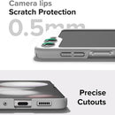 Samsung Galaxy Z Flip 6 Ultra Slim Shockproof TPU Bumper Hard PC Cover