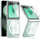 Samsung Galaxy Z Flip 6 Ultra Slim Shockproof TPU Bumper Hard PC Cover