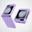 Samsung Galaxy Z Flip 7 Case by Gorilla Cases - Leather Hinge Cover