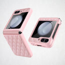 Samsung Galaxy Z Flip 7 Case by Gorilla Cases - Leather Hinge Cover