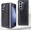 Samsung Galaxy Z Fold 5 5G Z Fold 5 Cash Coin Zipper Pocket 12 Card Slots Holder