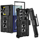 Galaxy Z Fold 7 Case with Stand, 360°Ring Magnetic Kickstand