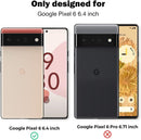 2 Pack Google Pixel 6 Screen Protector + 2 Pack Camera Lens Protector