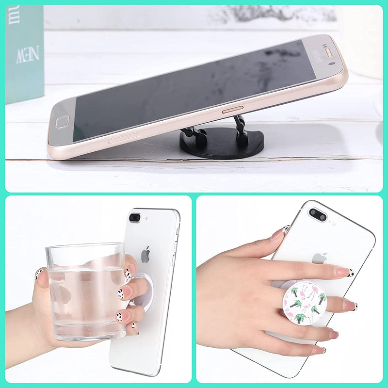4 Pieces Swappable Phone Grip Holder | Phone Grip Holder with 40 Patterns - Gorilla Cases