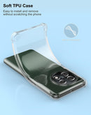 OnePlus 11 Phone Case Clear Scratch Resistant Reinforced Corners Protective Case