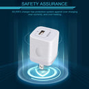 USB Charger Wall Plug, Fast Charging Outlet AC Power Adapter Block