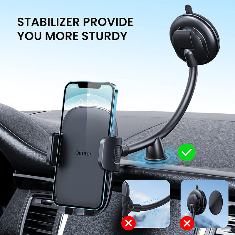 Cell Phone Holder for Car Phone Mount Long Arm Dashboard - Gorilla Cases