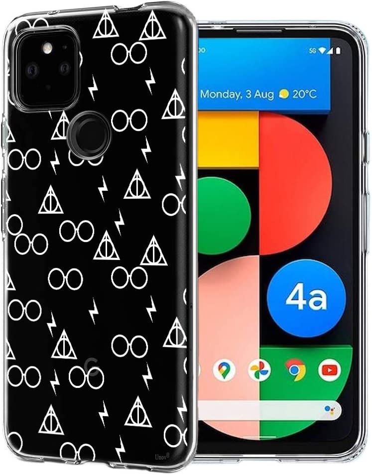 Compatible Google Pixel 4a 5G Clear Pattern Protective Back Cover - Gorilla Cases