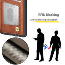 Galaxy A71 5G Credit Card Leather Wallet case