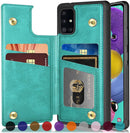 Galaxy A71 5G Credit Card Leather Wallet case
