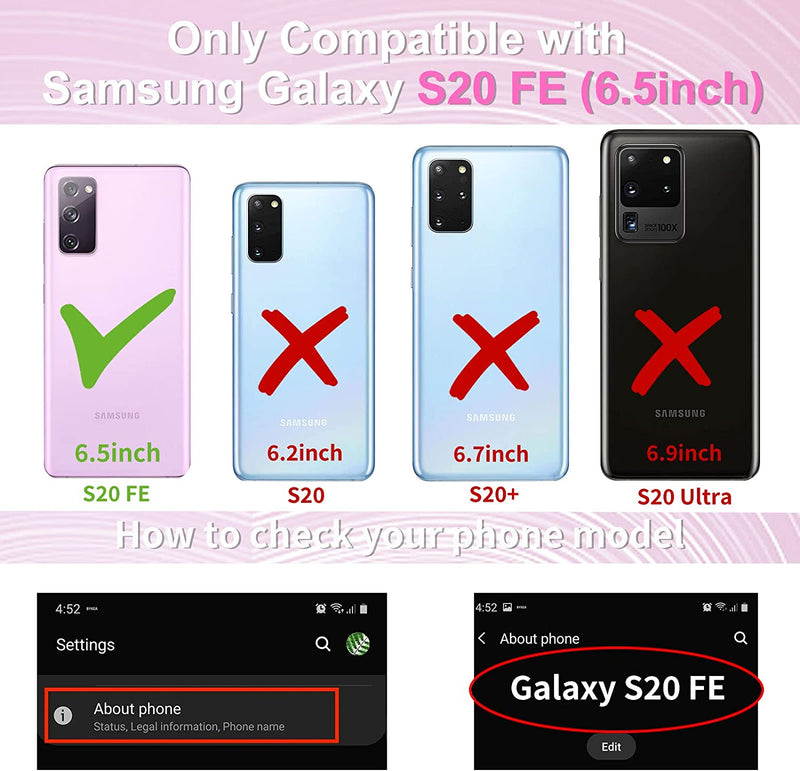 Galaxy S20 FE Heart Girly Cases - Gorilla Cases