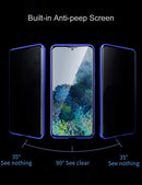 Galaxy S20 Plus Magnetic Tempered Glass Metal Bumper Case