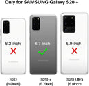 Galaxy S20 Plus Waterproof Case | Built - in Screen Protector Fingerprint Unlock