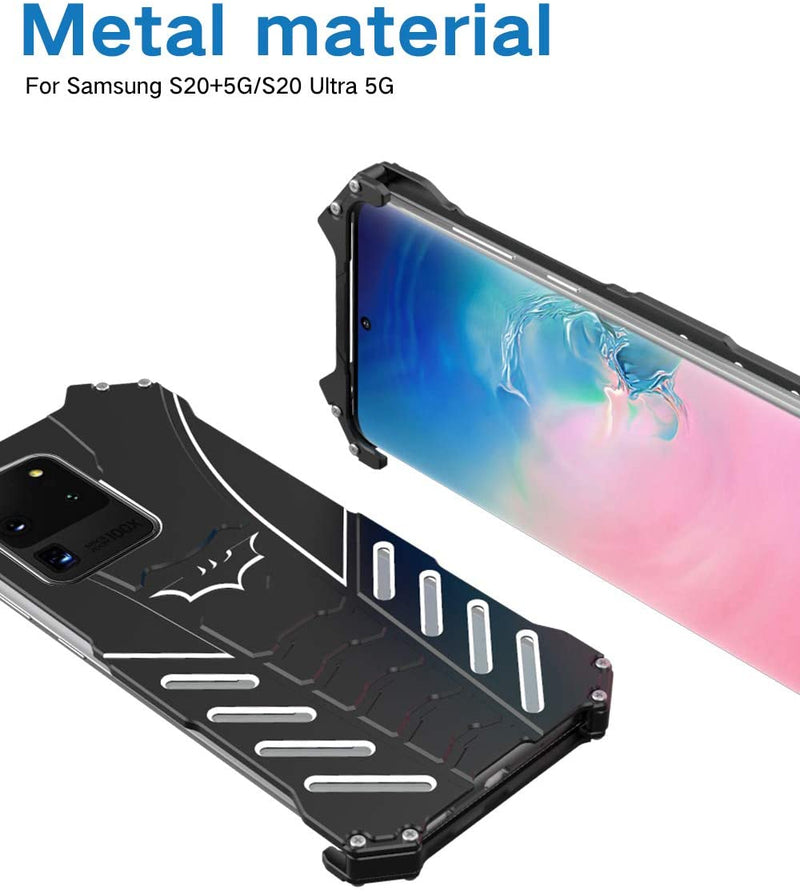 Galaxy S20 Ultra Shockproof Aluminum Batman Case | Aluminum S20 Ultra Case - GorillaCaseStore