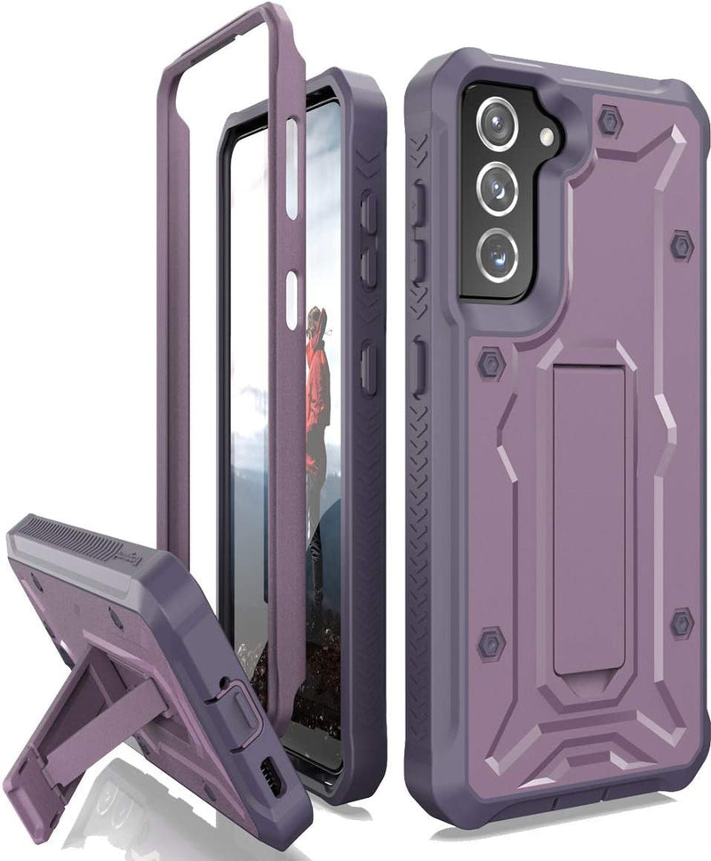 Galaxy S21 Plus Full-Body Rugged Kickstand Military Grade Case - Gorilla Cases