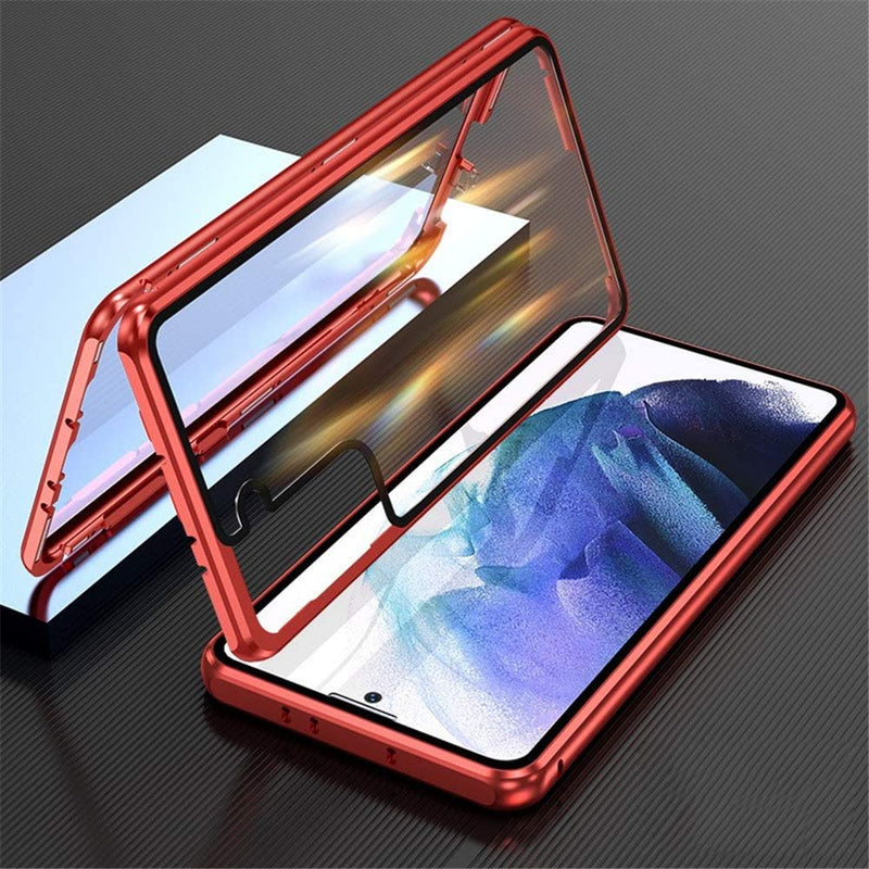 Galaxy S21 Plus Magnetic Tempered Glass Case - Gorilla Cases