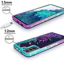Galaxy S21 Plus Pink Glitter Case | S21+ Glitter Case for Women