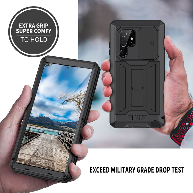 Galaxy S22 Ultra Aluminum Metal Gorilla Military Heavy Duty Case - Gorilla Cases