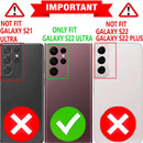 Galaxy S22 Ultra Glitter Bling Quicksand Case