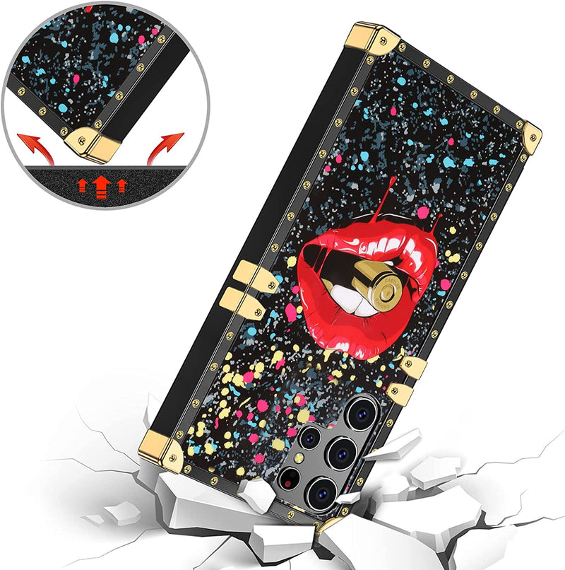 Galaxy S22 Ultra Kickstand Shockproof Protective Heavy Duty Case for Girls Women - Gorilla Cases