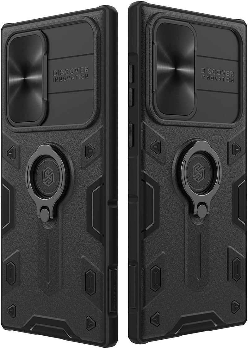 Galaxy S22 Ultra Military Kickstand Case with Camera Cover - Gorilla Cases