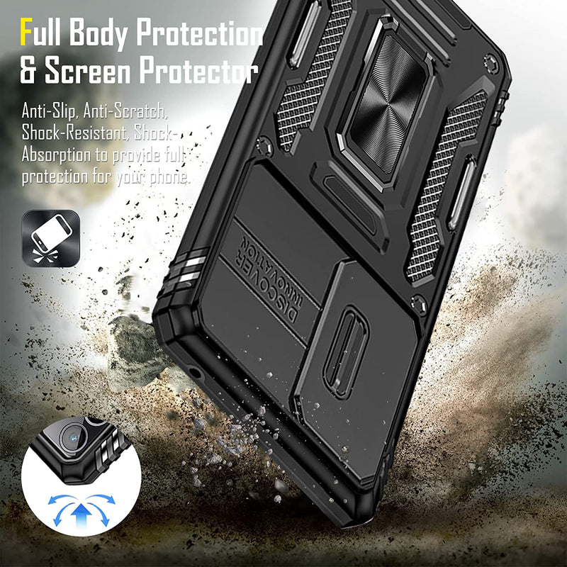 Galaxy S23 Slide Camera Cover + 2 PCS Screen Protector - Gorilla Cases