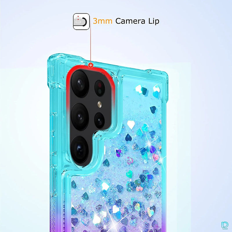 Galaxy S23 Ultra Case Glitter Quicksand Case - Gorilla Cases
