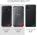 Galaxy Xcover Pro Wallet Leather Case