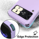 Galaxy Z Flip 3 Case Cover Card Slot Slim Hard Rugged TPU Edge Protective Case