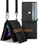 Galaxy Z Flip 3 Detachable Card Holder Leather Case - Gorilla Cases