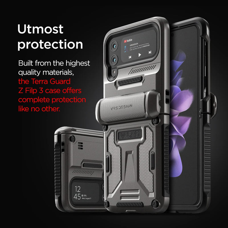 Galaxy Z Flip 3 Protective Case | Galaxy Z Flip 3 Heavy Duty Case - Gorilla Cases