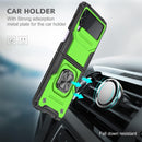 Galaxy Z Flip 3 Ring Case | Heavy Duty Magnetic Car Galaxy Z Flip 3 Case