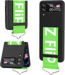 Galaxy Z Flip 4 Phone Case Silicone Protective Cover - Purple