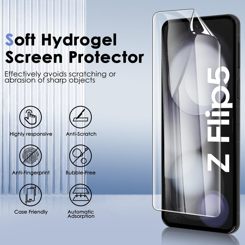 Galaxy Z Flip 5 Case with 2 Screen Protectors - Gorilla Cases