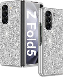 Galaxy Z Fold 5 Glitter Case for Women