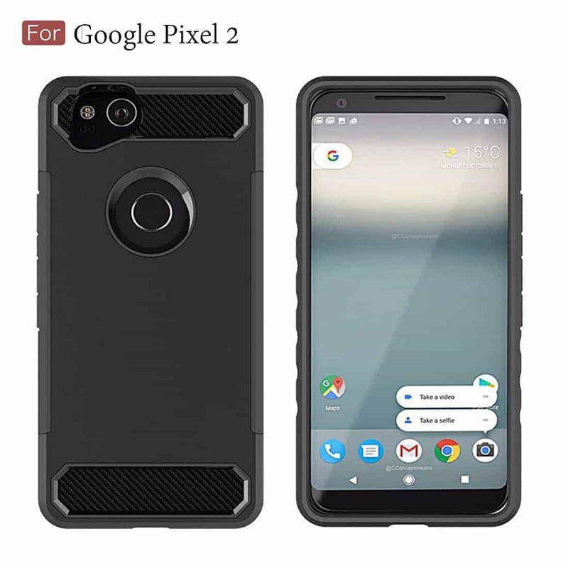 Google Pixel 2 Case Black - Google Pixel Case and Covers - Gorilla Cases