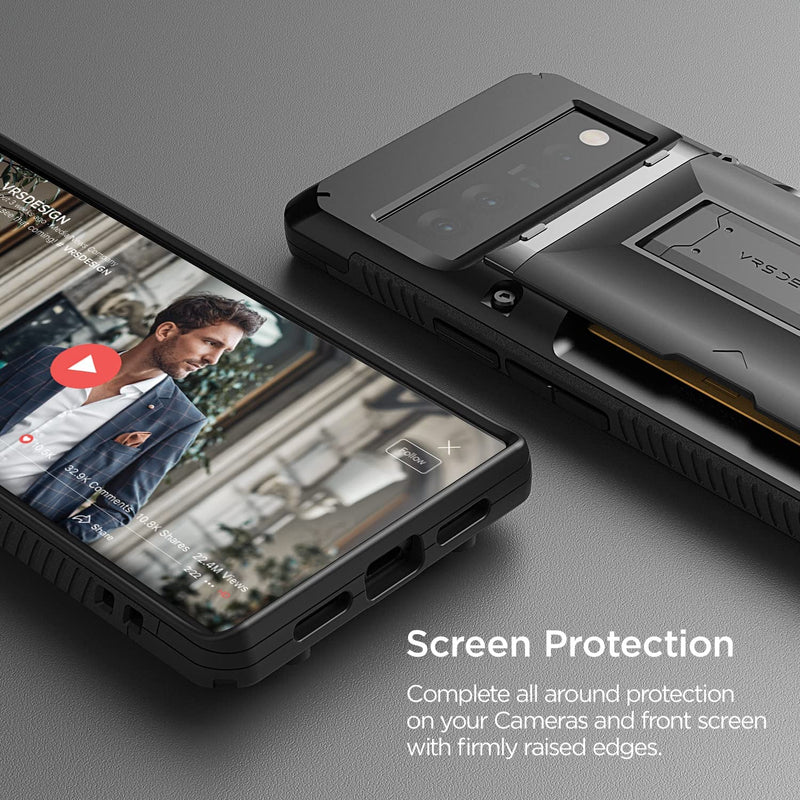 Google Pixel 6 Pro Credit Card Kickstand Case - Gorilla Cases