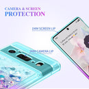 Google Pixel 6 Pro Glitter Quicksand Liquid Bling Girls TPU Case