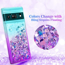 Google Pixel 6 Pro Glitter Quicksand Liquid Bling Girls TPU Case